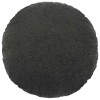 Párna huzat 6 pcs heerlen sötétszürke ø 30 cm bouclé