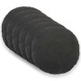 Párna huzat 6 pcs heerlen sötétszürke ø 30 cm bouclé
