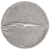 Párna huzat 6 pcs heerlen világosszürke ø 30 cm chenille szövet