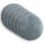Párna huzat 6 pcs heerlen világoskék ø 30 cm chenille szövet