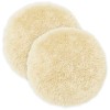 Párna huzat 2 pcs heerlen krémszínű ø 30 cm pv mikroplüss