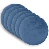 Párna huzat 6 pcs heerlen világoskék ø 30 cm flanell