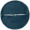 Párna huzat 2 pcs heerlen kék ø 40 cm bársony