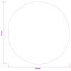 Párna huzat 2 pcs heerlen piros narancs ø 40 cm cord