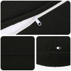 Párna huzat 6 pcs heerlen fekete ø 40 cm bouclé