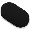 Párna huzat 6 pcs heerlen fekete ø 40 cm bouclé