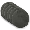 Párna huzat 6 pcs heerlen sötétszürke ø 40 cm bouclé