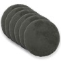 Párna huzat 6 pcs heerlen sötétszürke ø 40 cm bouclé