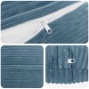 Párna huzat 2 pcs heerlen kék ø 50 cm cord