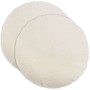 Párna huzat 2 pcs heerlen krémszínű ø 50 cm bouclé
