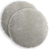 Párna huzat 2 pcs heerlen világosszürke ø 50 cm chenille szövet