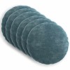Párna huzat 6 db heerlen kék ø 50 cm chenille szövet