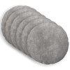 Párna huzat 6 pcs heerlen világosszürke ø 60 cm