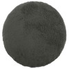 Párna huzat 2 pcs heerlen sötétszürke ø 60 cm bouclé