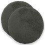 Párna huzat 2 pcs heerlen sötétszürke ø 60 cm bouclé