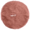 Párna huzat 2 pcs heerlen rózsaszín ø 60 cm pv mikroplüss