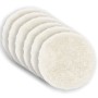 Párna huzat 6 pcs heerlen fehér ø 60 cm pv mikroplüss