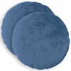 Párna huzat 2 pcs heerlen világoskék ø 60 cm flanell