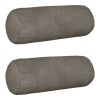 Párna huzat 2 pcs heerlen világosszürke ø 15 x 40 cm bársony
