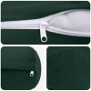 Párna huzat 2 pcs heerlen sötétzöld ø 15 x 40 cm bársony