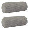 Párna huzat 2 pcs heerlen világosszürke ø 15 x 40 cm cord