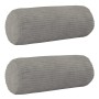 Párna huzat 2 pcs heerlen világosszürke ø 15 x 40 cm cord