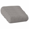 Párna huzat 6 pcs heerlen világosszürke ø 15 x 40 cm cord