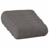 Párna huzat 6 pcs heerlen sötétszürke ø 15 x 40 cm cord
