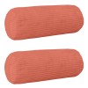 Párna huzat 2 pcs heerlen piros narancs ø 15 x 40 cm cord