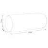 Párna huzat 6 db heerlen piros narancs ø 15 x 40 cm cord
