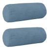 Párna huzat 2 pcs heerlen kék ø 15 x 40 cm cord