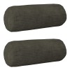 Párna huzat 2 pcs heerlen antracitszürke ø 15 x 40 cm cord