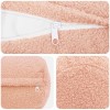 Párna huzat 6 pcs heerlen rózsaszín ø 15 x 40 cm bouclé