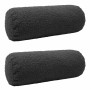 Párna huzat 2 pcs heerlen sötétszürke ø 15 x 40 cm bouclé