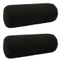 Párna huzat 2 pcs heerlen fekete ø 15 x 40 cm bouclé