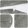 Párna huzat 6 db heerlen sötétszürke ø 15 x 40 cm