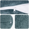 Párna huzat 6 pcs heerlen kék ø 15 x 40 cm chenille szövet