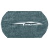 Párna huzat 6 pcs heerlen kék ø 15 x 40 cm chenille szövet