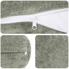 Párna huzat 6 db heerlen zöld ø 15 x 40 cm chenille szövet