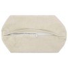 Párna huzat 2 pcs heerlen krémszínű ø 15 x 40 cm