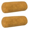 Párna huzat 2 pcs heerlen sárga ø 15 x 40 cm mikroszálas plüss