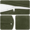 Párna huzat 2 pcs heerlen zöld ø 15 x 40 cm mikroszálas plüss