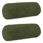 Párna huzat 2 pcs heerlen zöld ø 15 x 40 cm mikroszálas plüss