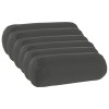 Párna huzat 6 pcs heerlen antracitszürke ø 15 x 40 cm