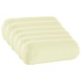 Párna huzat 6 pcs heerlen krémszínű ø 15 x 40 cm poliészter