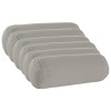 Párna huzat 6 pcs heerlen szürke ø 15 x 40 cm poliészter
