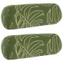 Párna huzat 2 pcs heerlen levélminta ø 15 x 40 cm poliészter