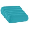 Párna huzat 6 pcs heerlen türkiz ø 15 x 40 cm poliészter