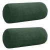 Párna huzat 2 pcs heerlen sötétzöld ø 15 x 40 cm bouclé