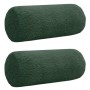 Párna huzat 2 pcs heerlen sötétzöld ø 15 x 40 cm bouclé